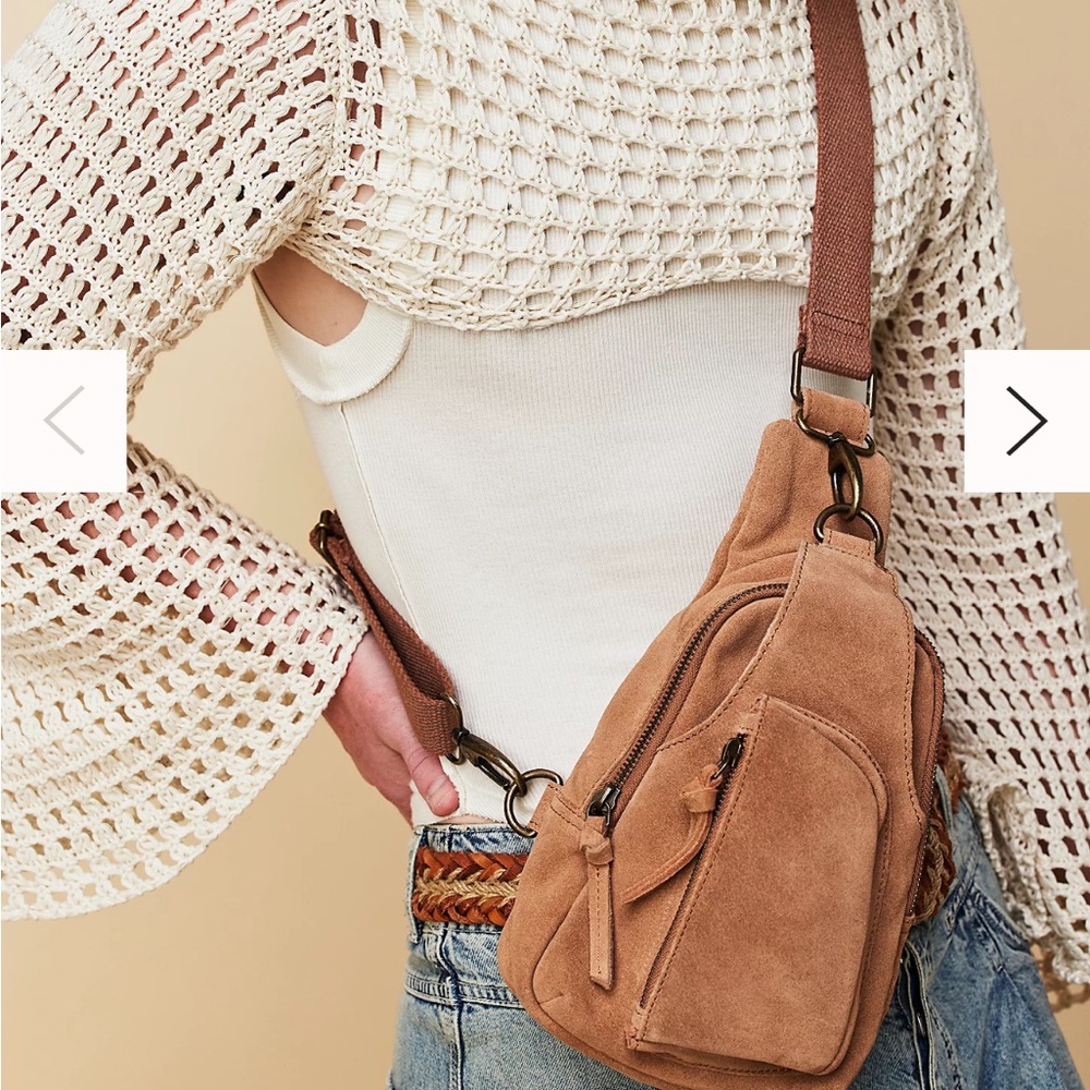 FREE PEOPLE- Hudson Sling Bag, never worn